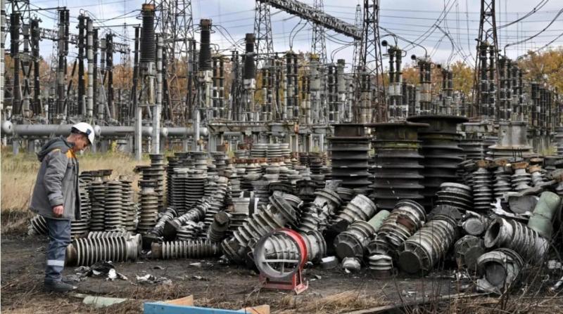 محطات الطاقة الأوكرانية