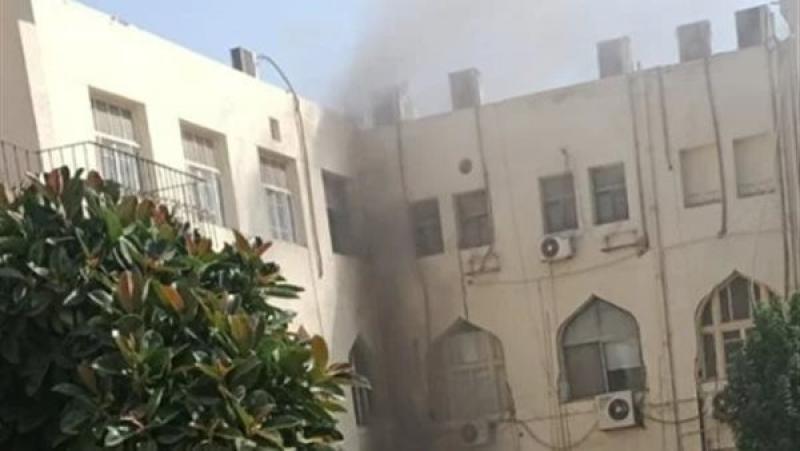 عاجل.. نشوب حريق داخل مول في الشيخ زايد